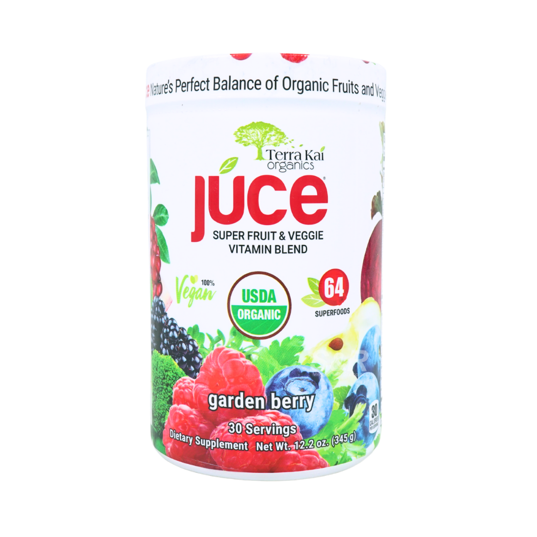 Terra Kai Organics Garden Berry Juce Super Fruit and Veggie Vitamin Blend 345g